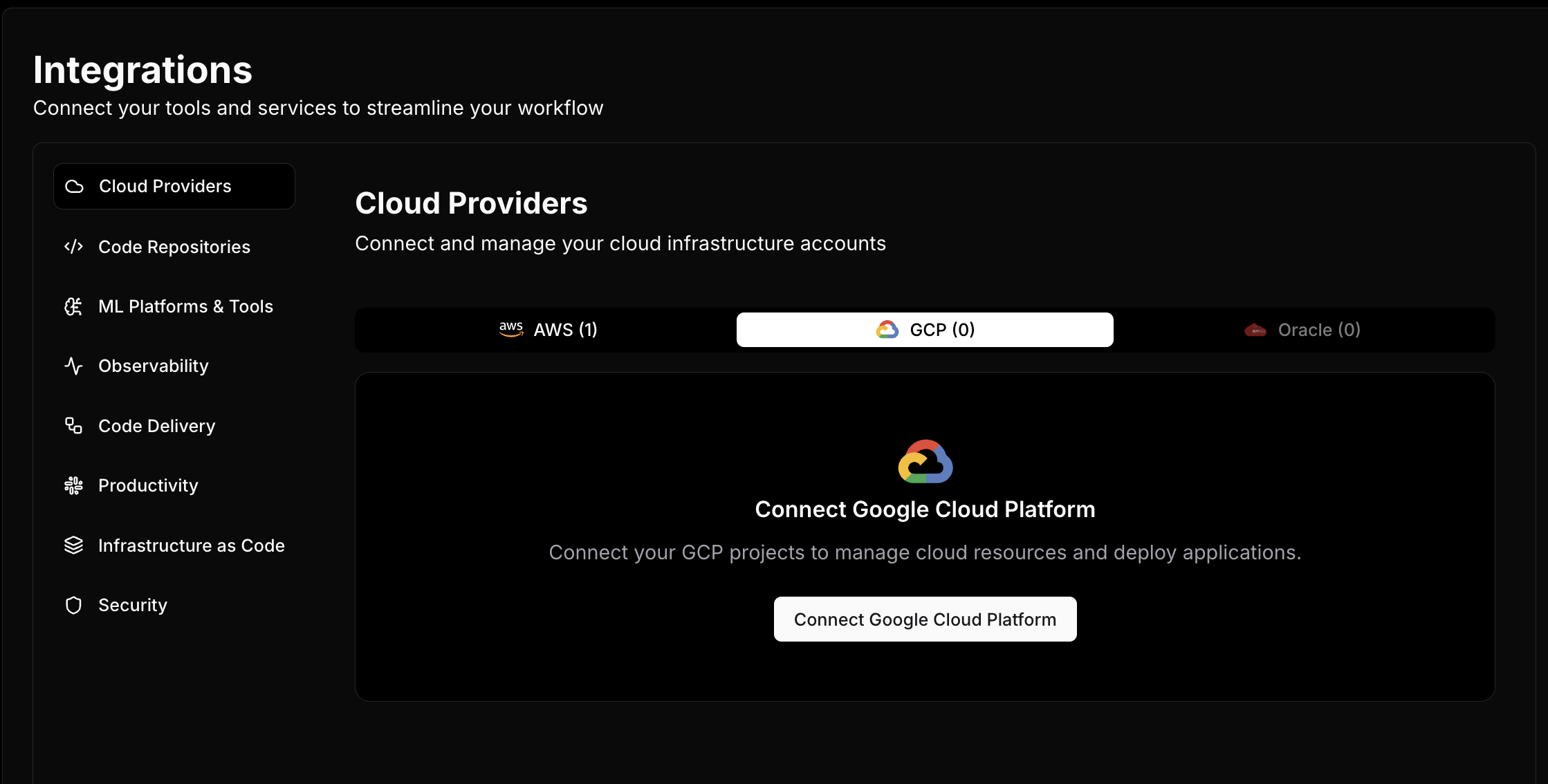 GCP Integration