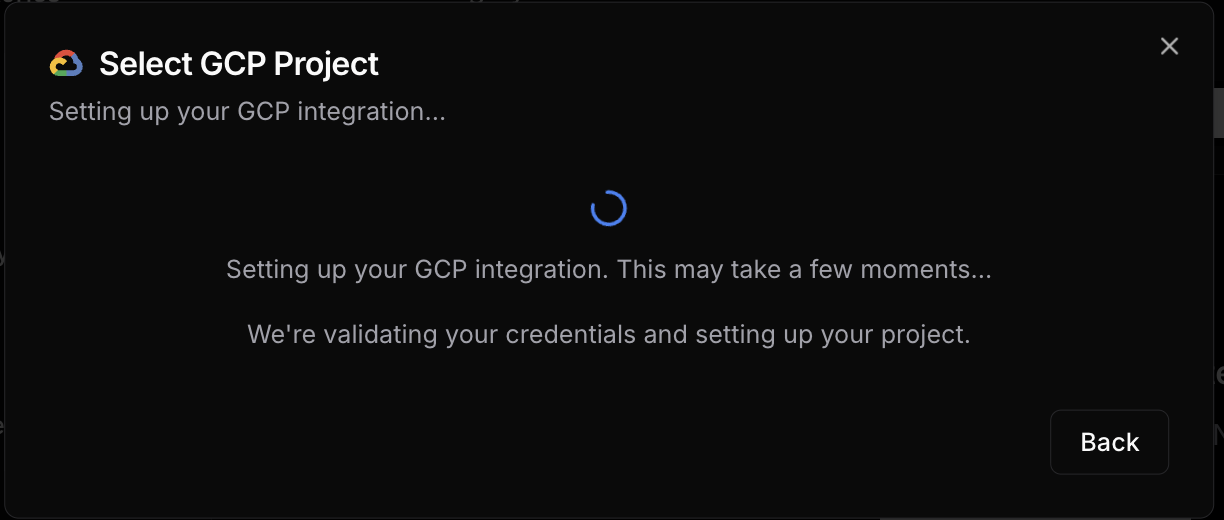 GCP Integration