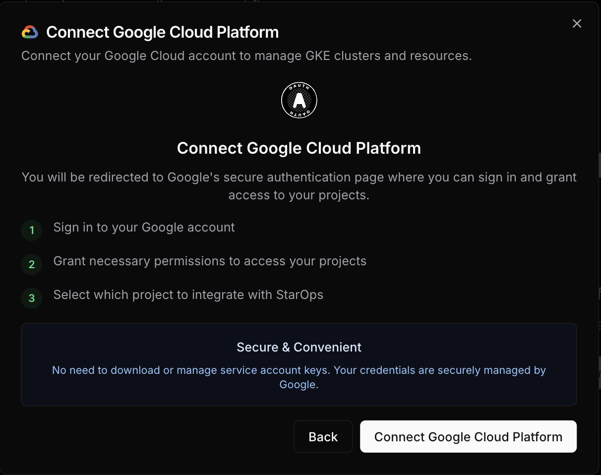GCP Integration