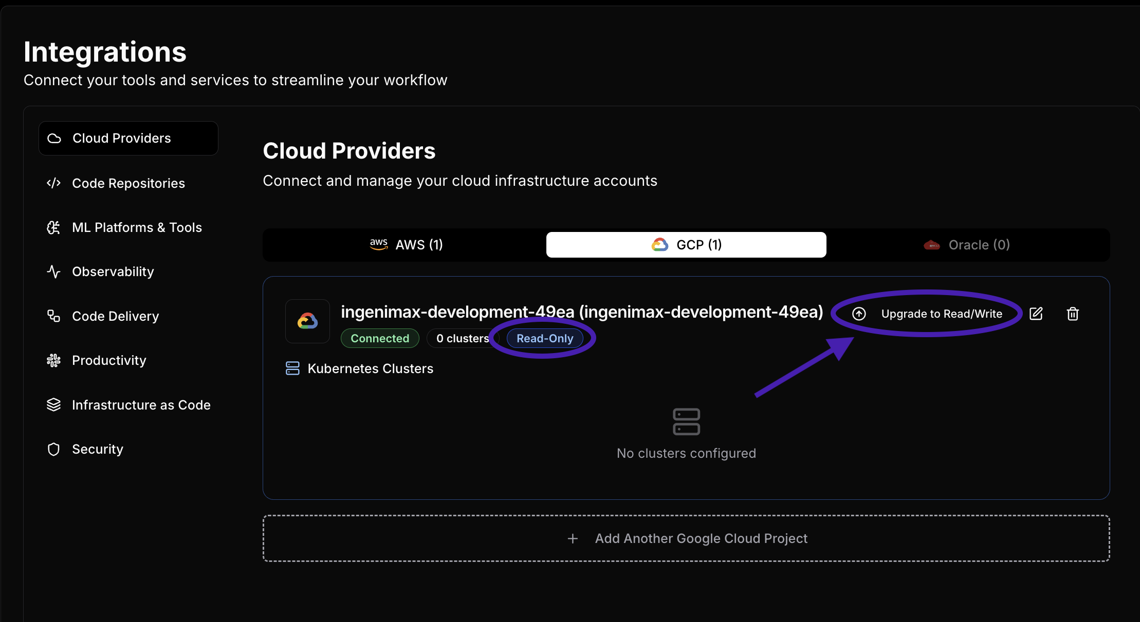 GCP Integration